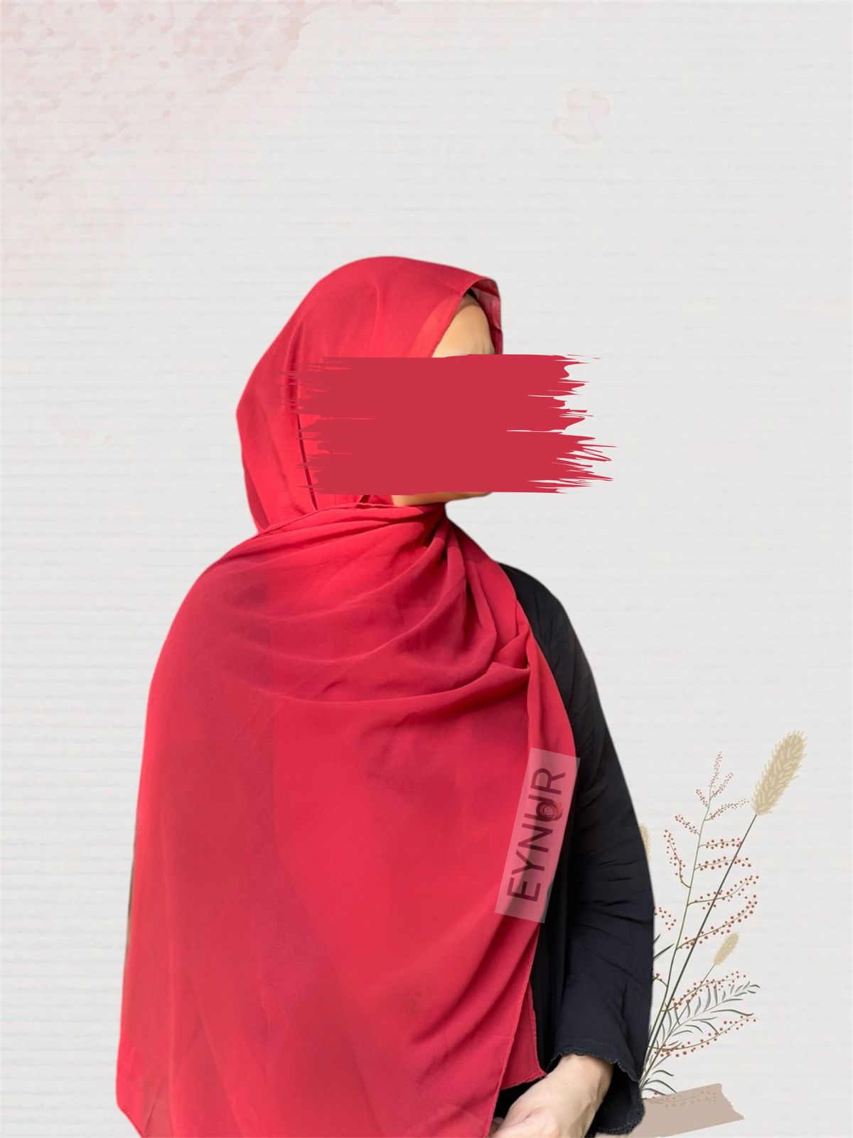 GEORGETTE HIJABS (CHIFFON)-05 - Image 2